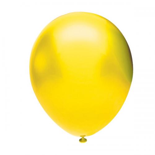 Balonevi Balon 12" Metalik Sarı 100 LÜ