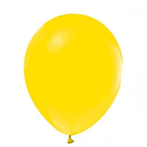 Balonevi Balon Baskısız 12" Koyu Sarı 100 LÜ