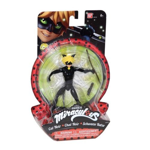 Bandai Mıraculuolus Kara Kedi 13 cm Figür 39722