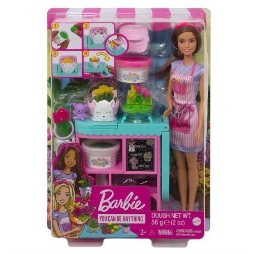 Barbie Çiçekçi bebek ve Oyun Seti GTN58
