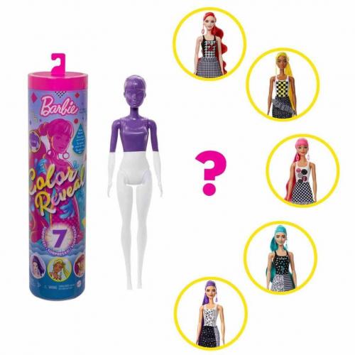 Barbie Color Reveal Renk Değiştiren Sürpriz Bebekler Seri 2 GWC56