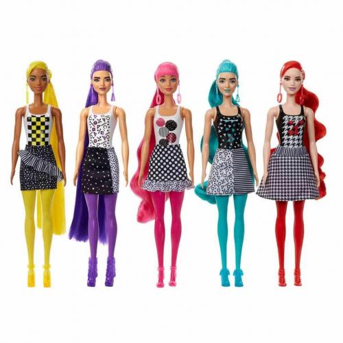 Barbie Color Reveal Renk Değiştiren Sürpriz Bebekler Seri 2 GWC56