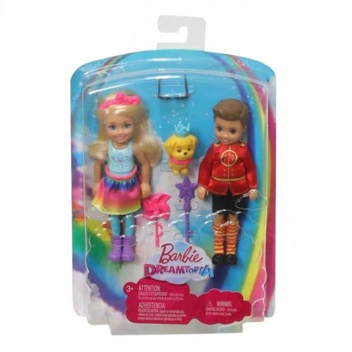Barbie Dreamtopia Chelsea ve Notto Bir Arada Oyun Seti FRB14