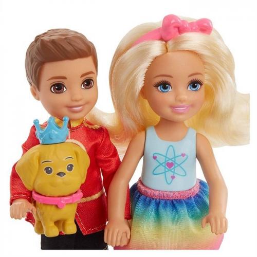 Barbie Dreamtopia Chelsea ve Notto Bir Arada Oyun Seti FRB14