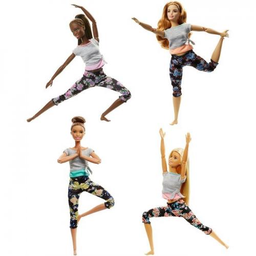 Barbie Sonsuz Hareket Bebekleri FTG80