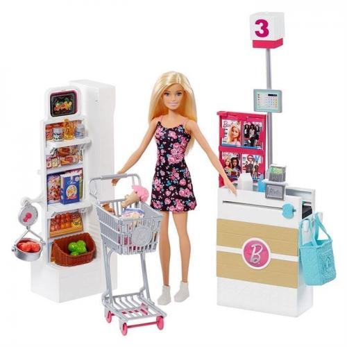 Barbie Supermarkette Oyun Seti FRP01