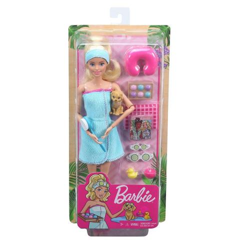 Barbie Wellness Barbienin Spa Günü Bebekleri GKH73