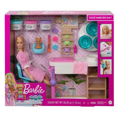 Barbie Yüz Bakımı Yapıyor Oyun Seti GJR84