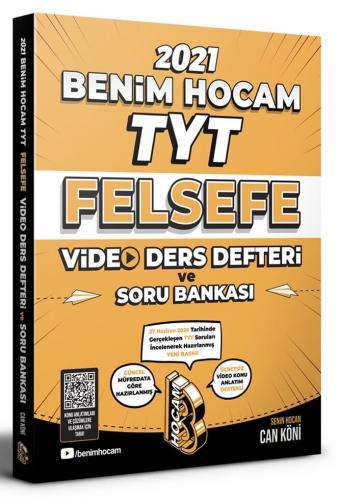 Benim Hocam Yayınları 2022 TYT Felsefe Video Ders Defteri ve Soru Bankası