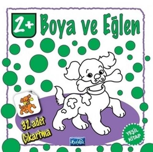 Boya ve Eğlen Yeşil Kitap