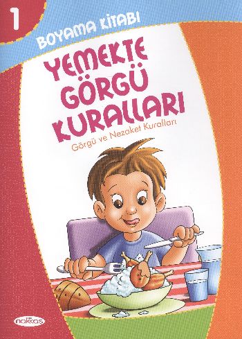 Boyama Kitabı 1 - Yemekte Görgü Kuralları