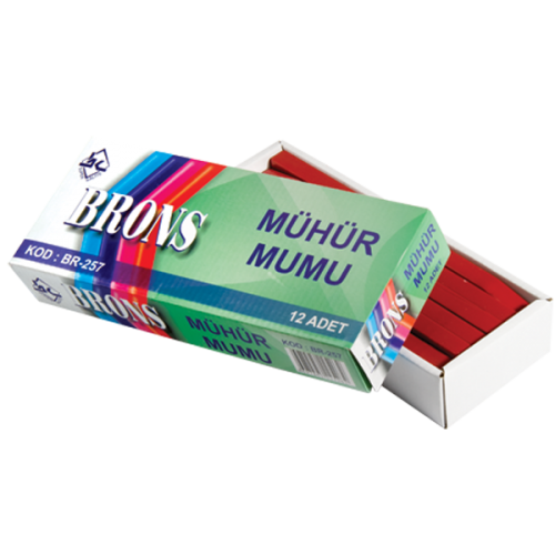 Brons Mühür Mumu 420 GR Kırmızı 10 LU BR-257