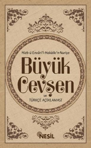 Büyük Cevşen ve Türkçe Açıklaması (Hafız Boy)
