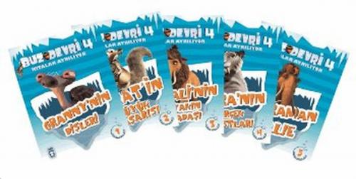 Buz Devri Kıtalar Ayrılıyor 4 - (5 Kitap Set)