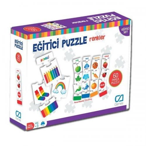 Ca Puzzle Eğitici - Renkler 5029