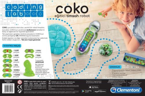 Clementoni COKO - Eğitici Timsah Robot 64446