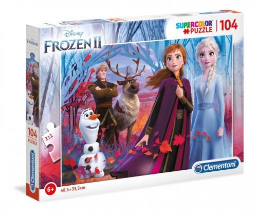 Clementoni Disney Frozen 2 Supercolor 104 Parça Puzzle 27274