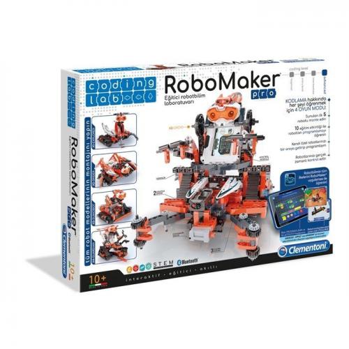 Clementoni Eğitici Robot Bilim Laboratuvarı Robomaker 64999