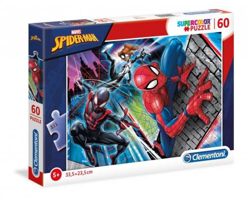 Clementoni Marvel Spider-Man Supercolor 60 Parça Puzzle 26048