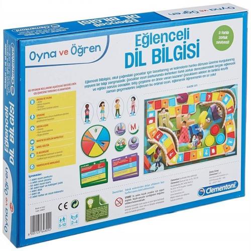 Clementoni Oyna Ve Öğren Eğlenceli Dil Bilgisi 64809