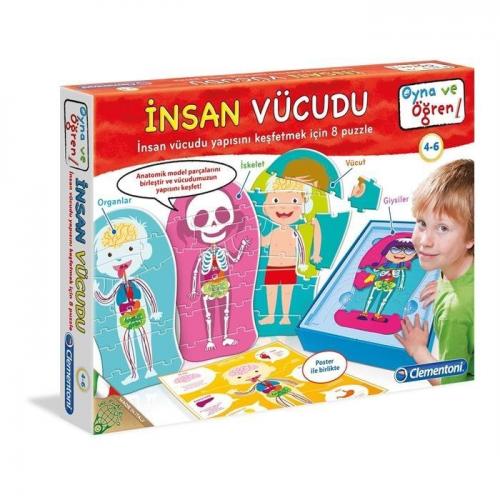 Clementoni Oyna ve Öğren İnsan Vücudu 64283