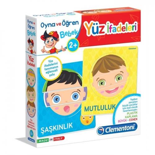 Clementoni Oyna ve Öğren Yüz İfadeleri 64431