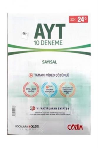 ÇÖZÜM AYT 10apos;LU DENEME SINAVI
