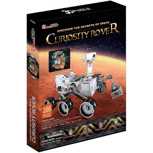 Cubic Fun 3D 166 Parça Puzzle Curiosity Kaşif Robotu 652H