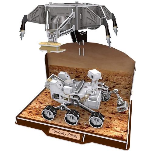 Cubic Fun 3D 166 Parça Puzzle Curiosity Kaşif Robotu 652H