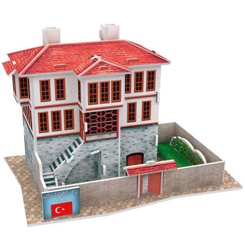Cubic Fun 3D 18 Parça Puzzle Türk Halk Evi 2 3310H