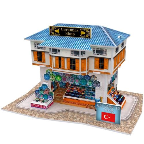 Cubic Fun 3D 25 Parça Puzzle Türk Seramik Mağazası 3111H