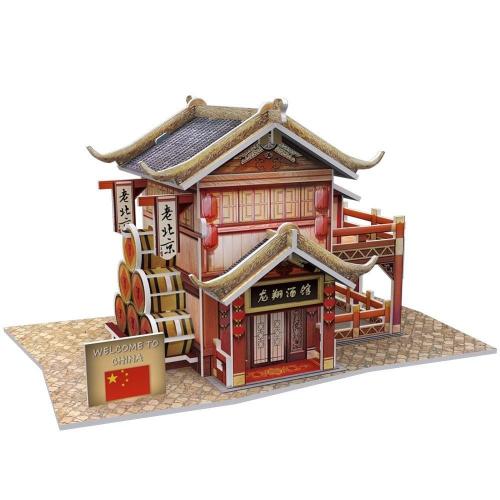Cubic Fun 3D 29 Parça Puzzle Çin Tavernası 3131H