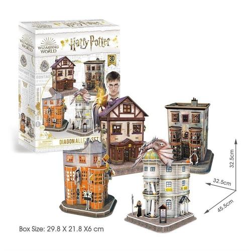 Cubic Fun Harry Potter Diagon Yolu 273 Parça 3D Puzzle DS1009
