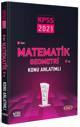 Data Yayınları 2021 KPSS Matematik Geometri Konu Anlatımlı