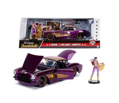 DC Comics Bombshells 1957 Chevy Corvette 1:24 3225007
