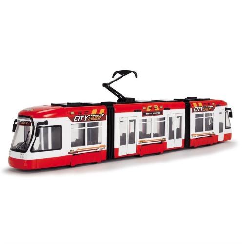 Dickie Toys City Liner Red Tramvay 3749017