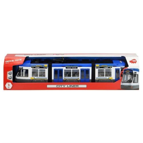 Dickie Toys City Liner Red Tramvay 3749017