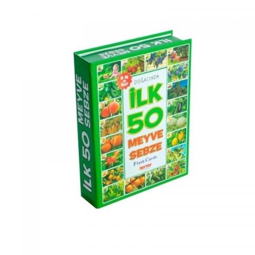 Dıy-Toy Flash Cards İlk 50 Meyve Sebze
