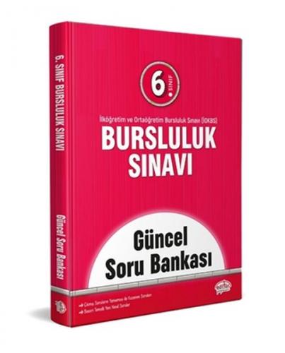 Editör Yayınları 6. Sınıf Bursluluk Sınavı Güncel Soru Bankası