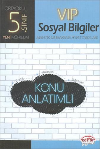 EDİTÖR 5.SINIF VİP SOSYAL BİLGİLER K.A