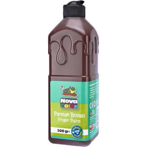 NOVA COLOR 500 GR KAHVERENGİ PARMAK BOYA
