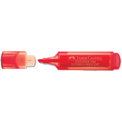 Faber-Castell Fosforlu Kalem Kırmızı 15 46 21