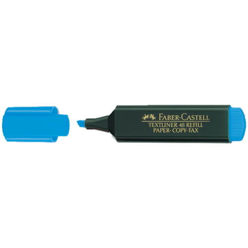 Faber-Castell Fosforlu Kalem Mavi 15 48 51