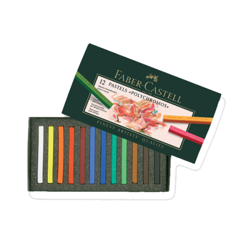 Faber-Castell Kuru Pastel Boya Polychromos 12 Lİ 12 85 12