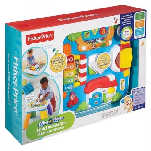 Fisher Price Eğlen Öğren Eğitici Köpekçiğin Aktivite Masası DRH44