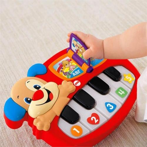 Fisher Price Eğlen Öğren Eğitici Köpekçiğin Piyanosu DLK19
