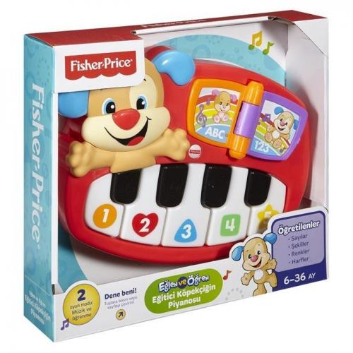 Fisher Price Eğlen Öğren Eğitici Köpekçiğin Piyanosu DLK19