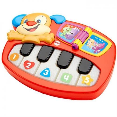 Fisher Price Eğlen Öğren Eğitici Köpekçiğin Piyanosu DLK19