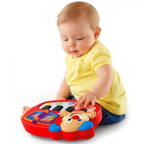 Fisher Price Eğlen Öğren Eğitici Köpekçiğin Piyanosu DLK19