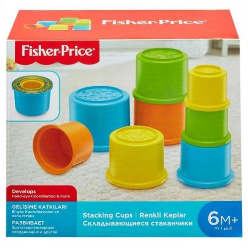 Fisher Price Sıralama Oyuncak Renkli Kaplar GCM79